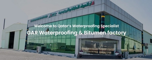 GAR WATERPROOFING AND BITUMEN FACTORY Logo
